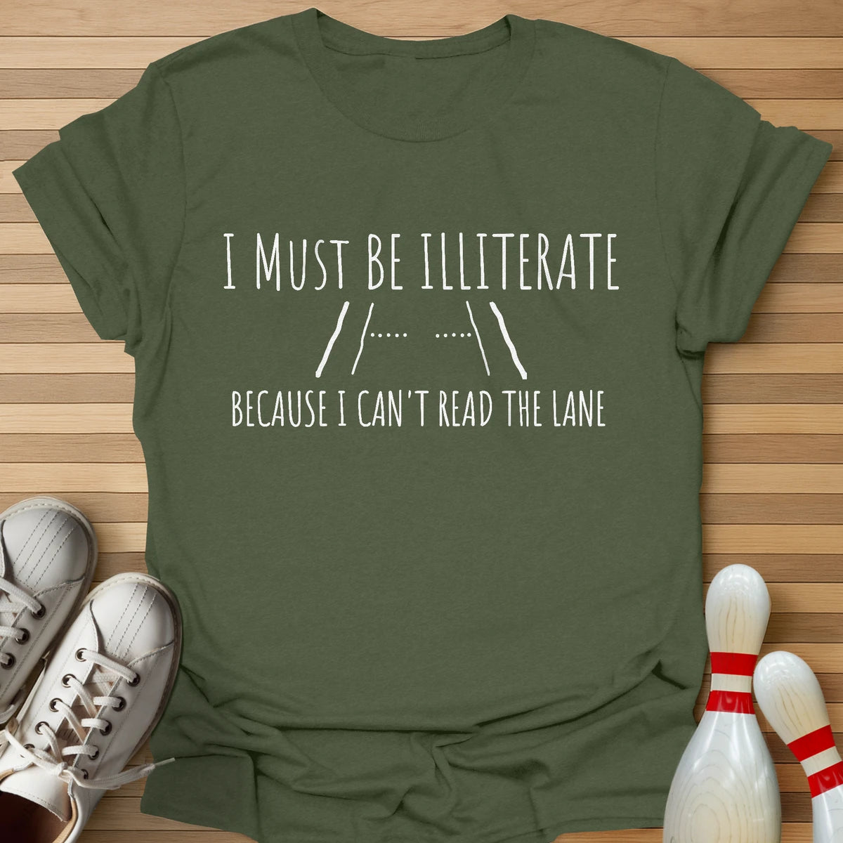 Lane Illiterate T-Shirt
