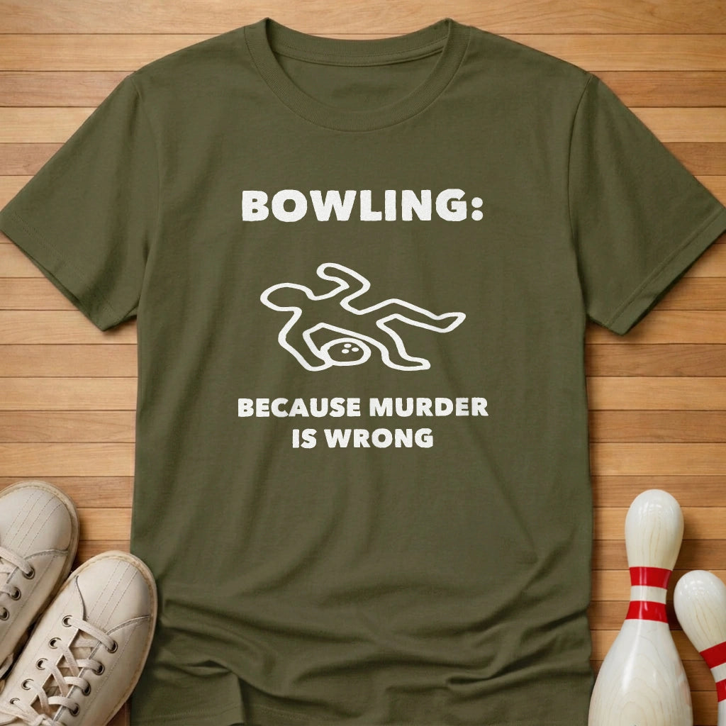 Bowling Murder T-Shirt