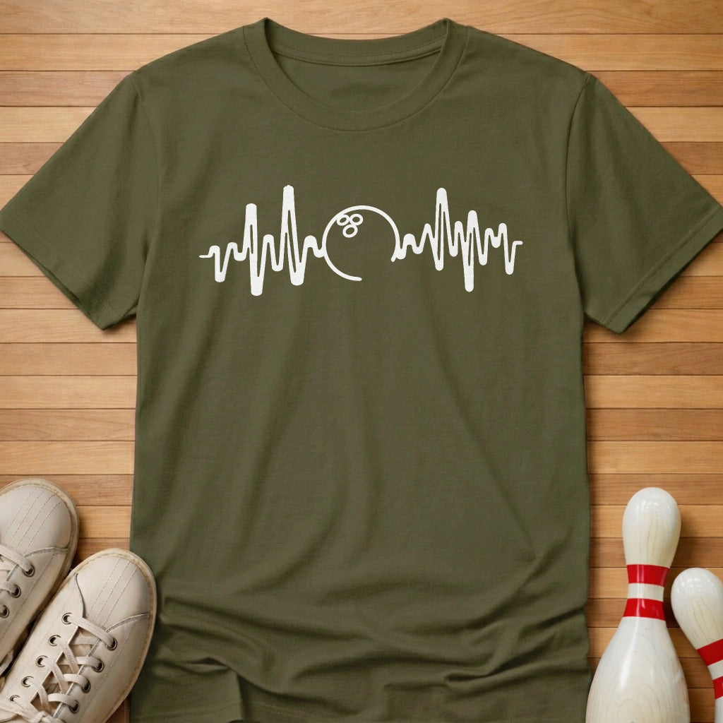 Bowling Heartbeat T-Shirt