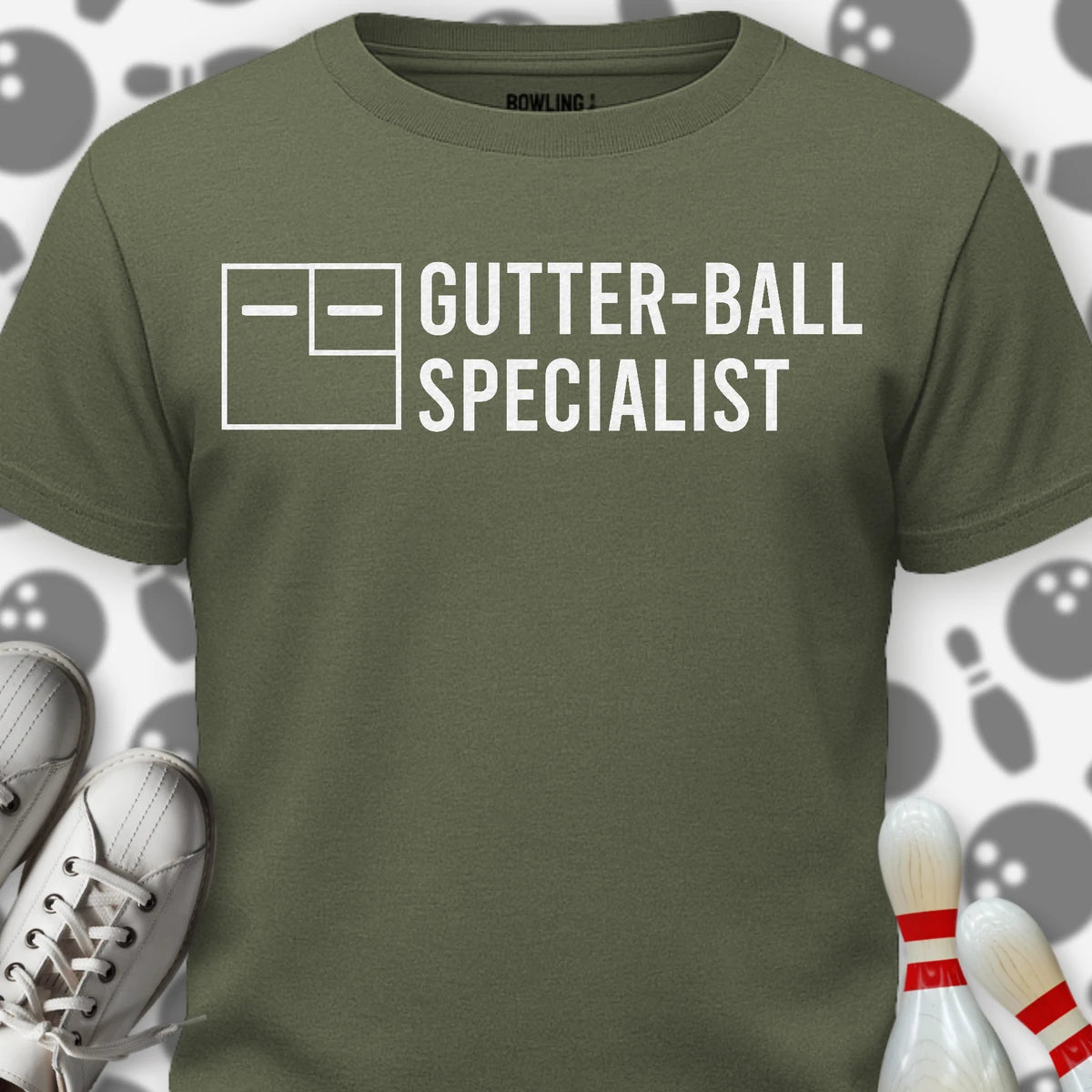 Gutter-Ball Specialist Scoreboard T-Shirt