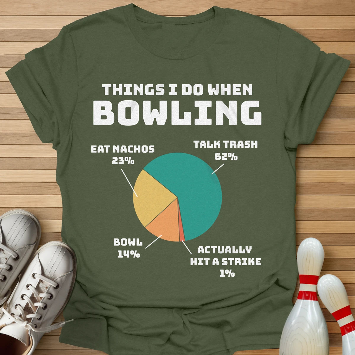 Things I Do When Bowling T-Shirt