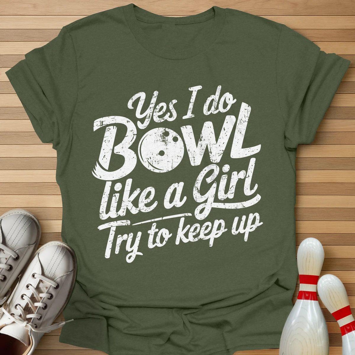 Bowl Like A Girl T-Shirt