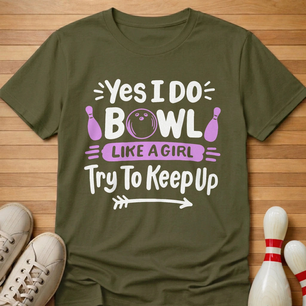 Girl Power Bowling T-Shirt