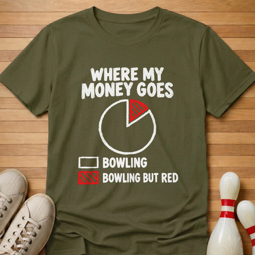 Bowling But Red T-Shirt