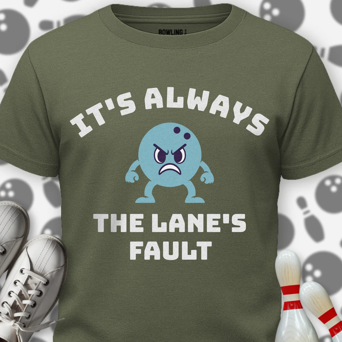 Lane Conditions Cartoon T-Shirt