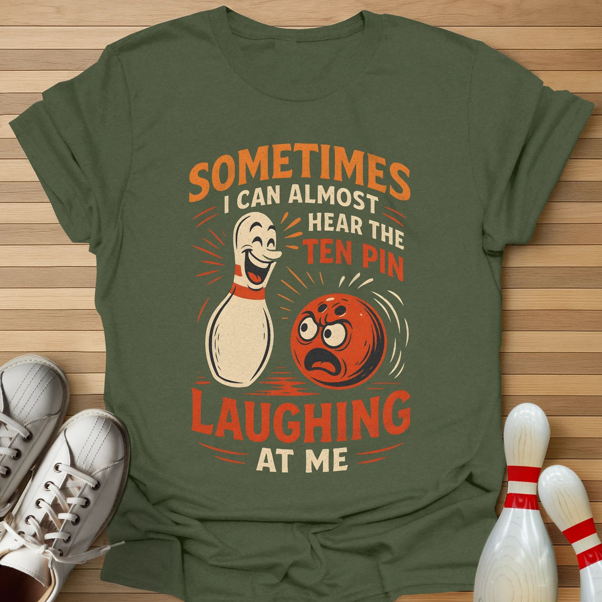 Laughing At Me Retro T-Shirt