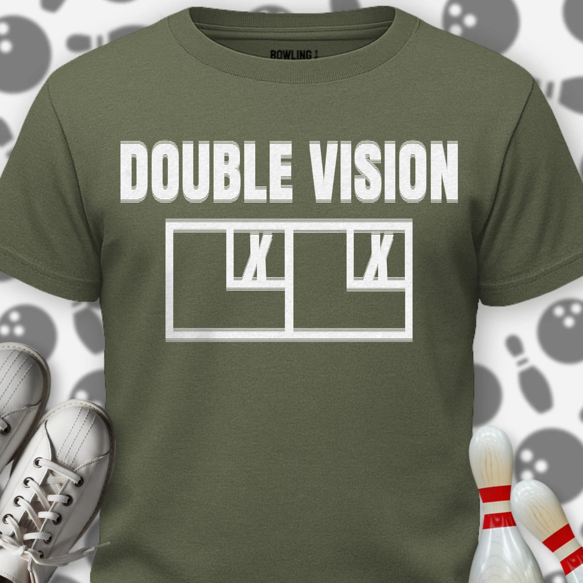 Double Vision Effect T-Shirt