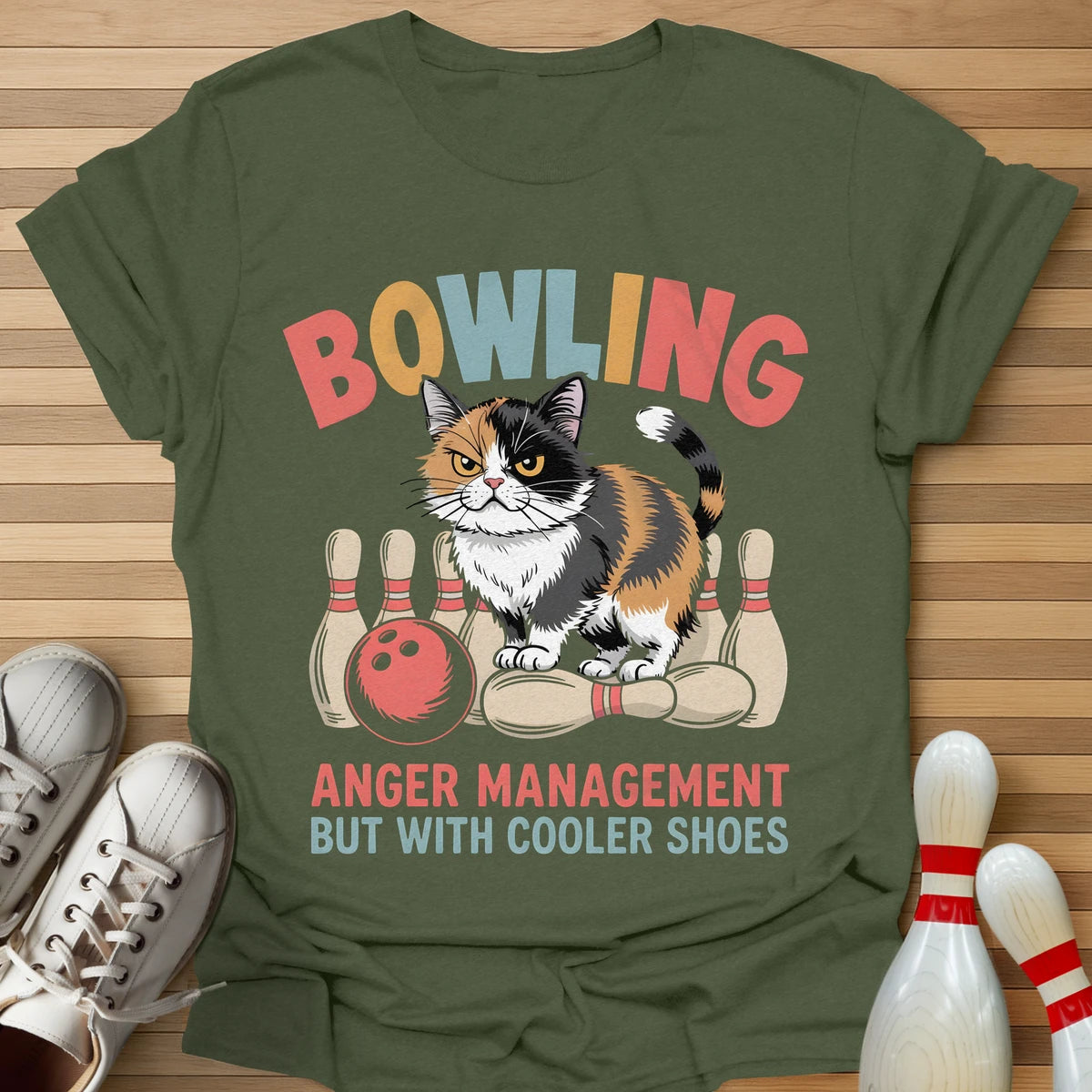 Bowling Anger Management T-Shirt