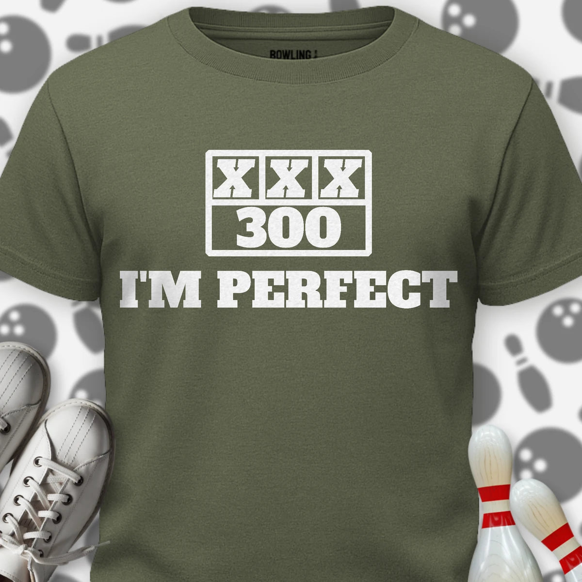 I'm Perfect Scoreboard T-Shirt