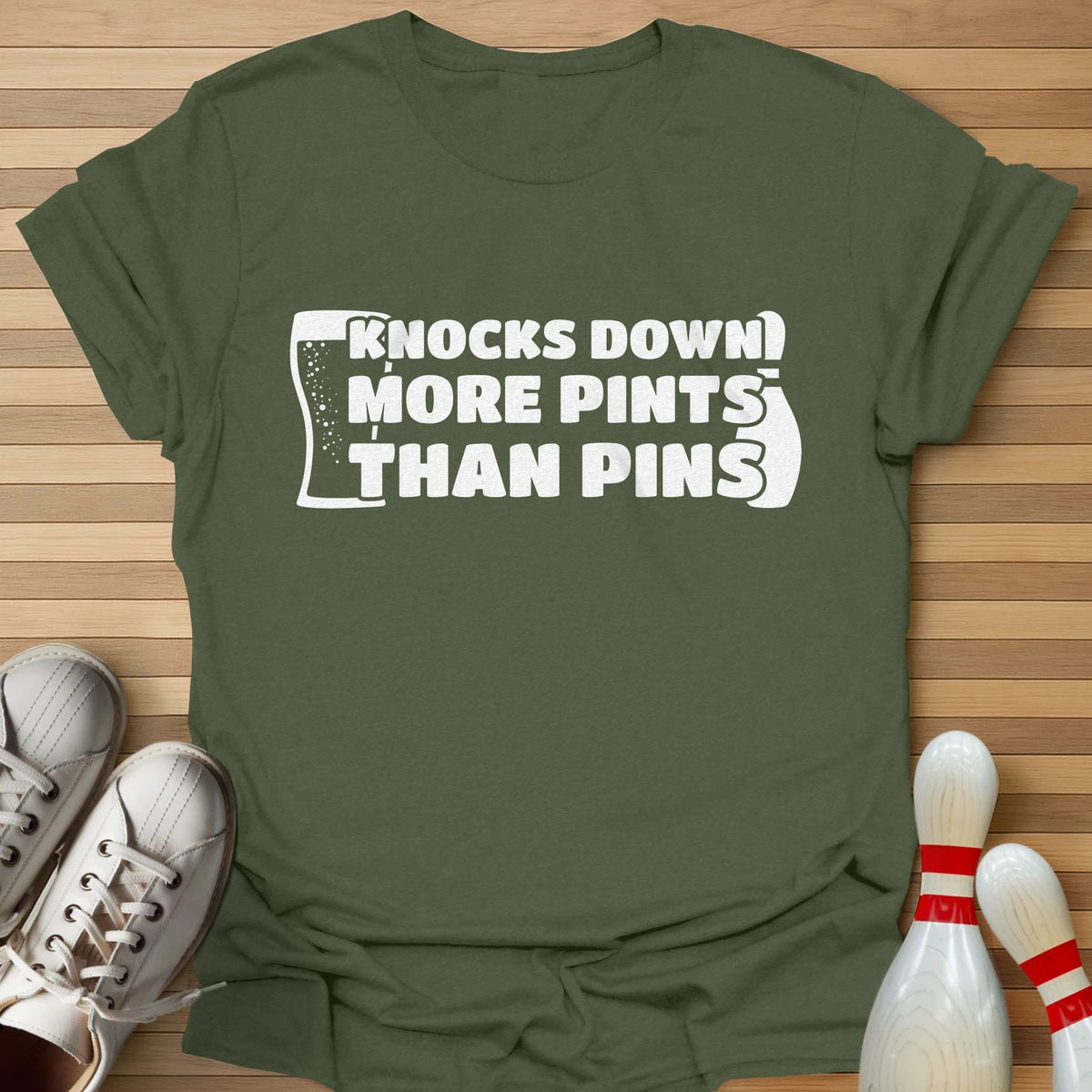 More Pints Than Pins T-Shirt