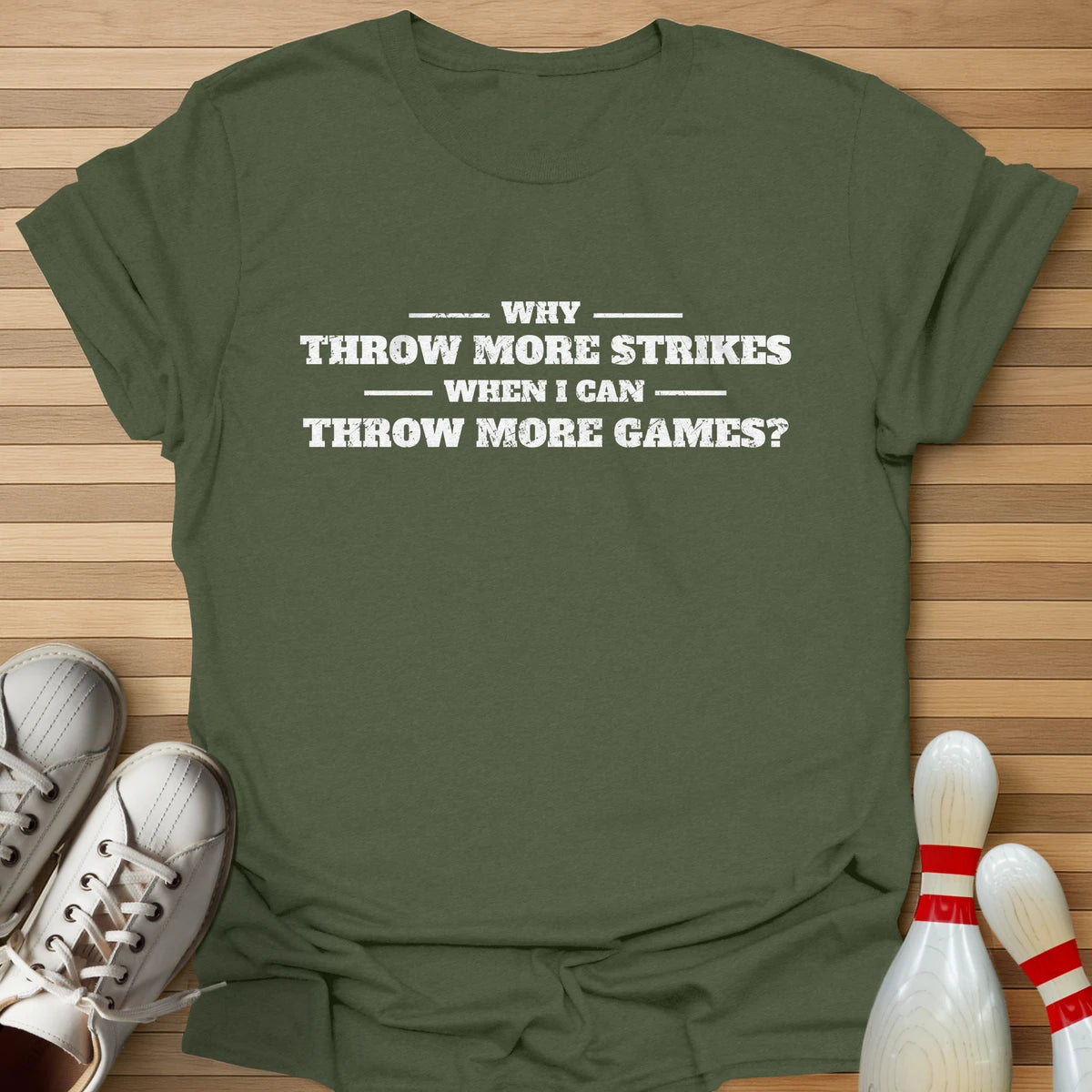 Throw More Games T-Shirt