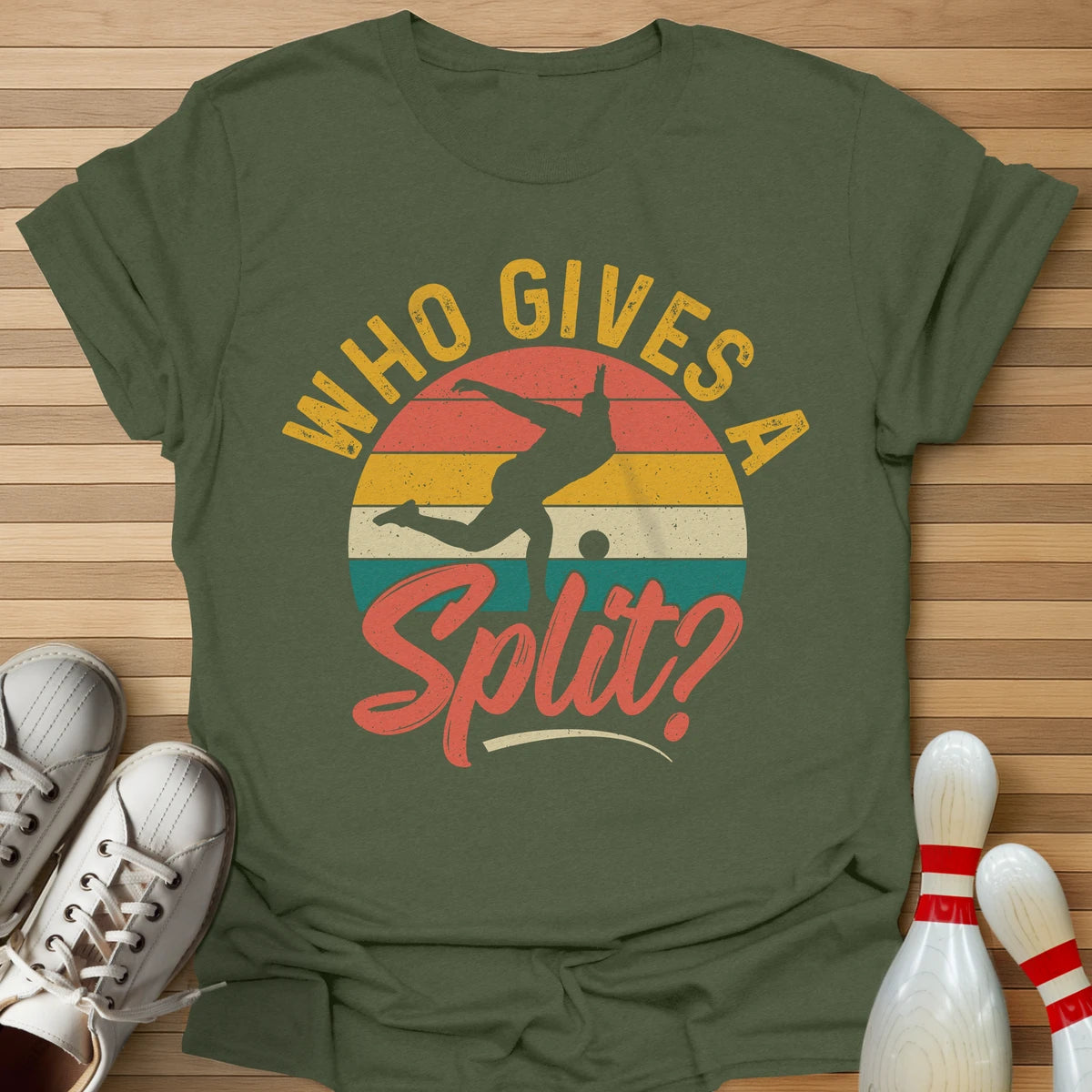 Retro Sunrise Who Gives T-Shirt