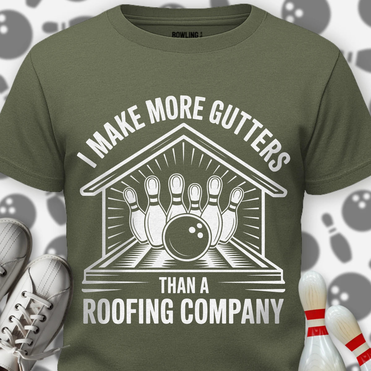 More Than Roofing Company T-Shirt