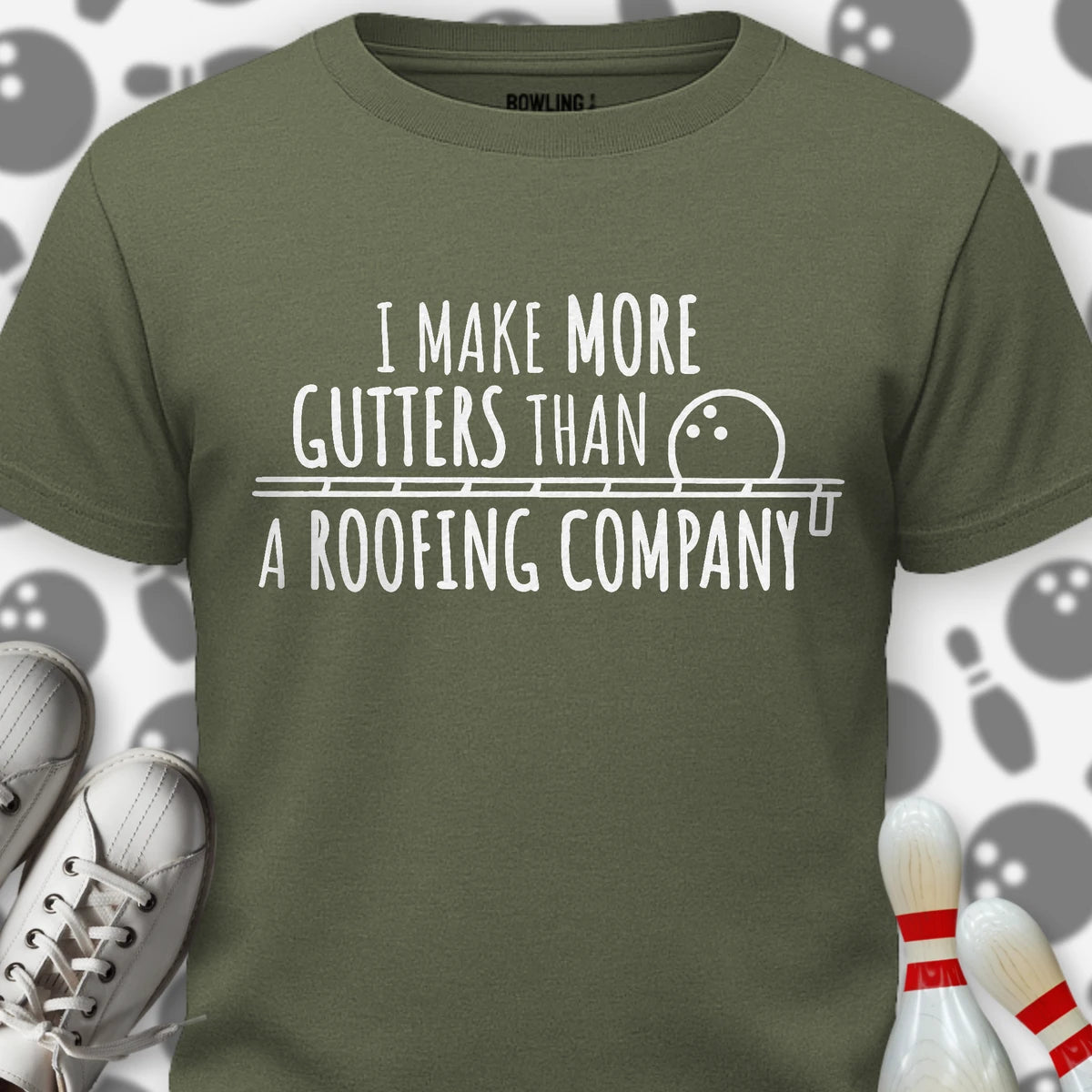 Roofing Company Joke T-Shirt