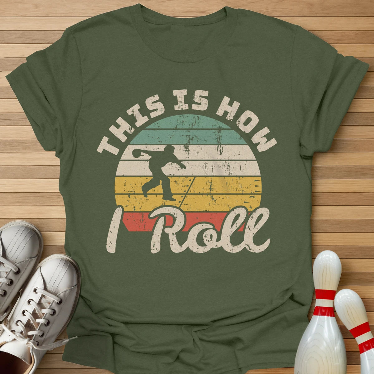 This Is How I Roll Retro T-Shirt