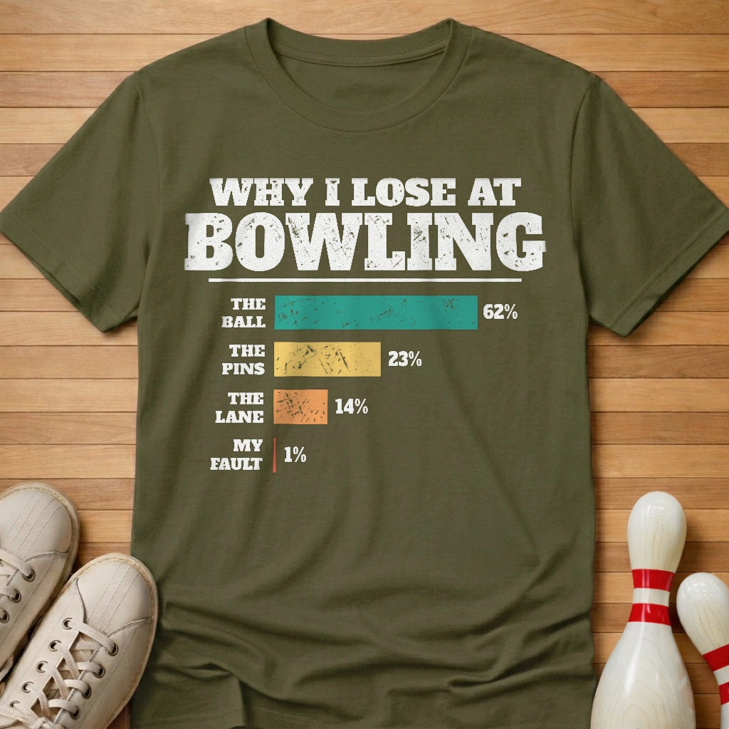 Why I Lose Chart T-Shirt