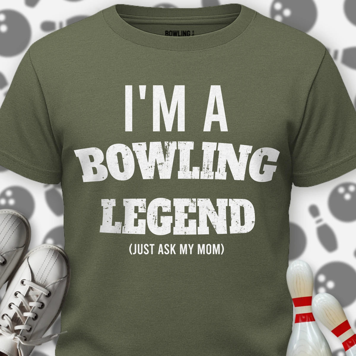 Mom's Bowling Legend T-Shirt