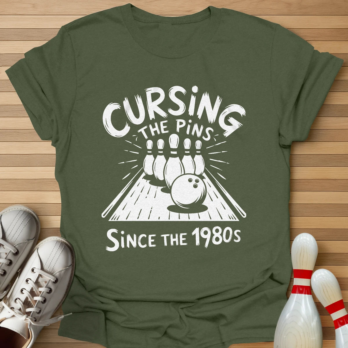Cursing The Pins Since T-Shirt