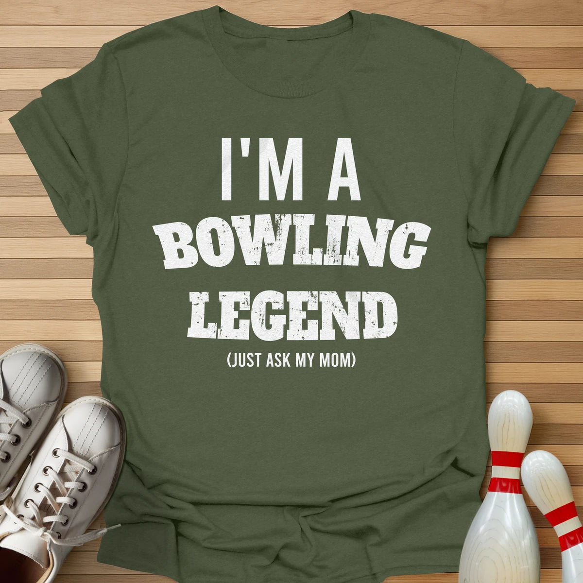 Mom's Bowling Legend T-Shirt