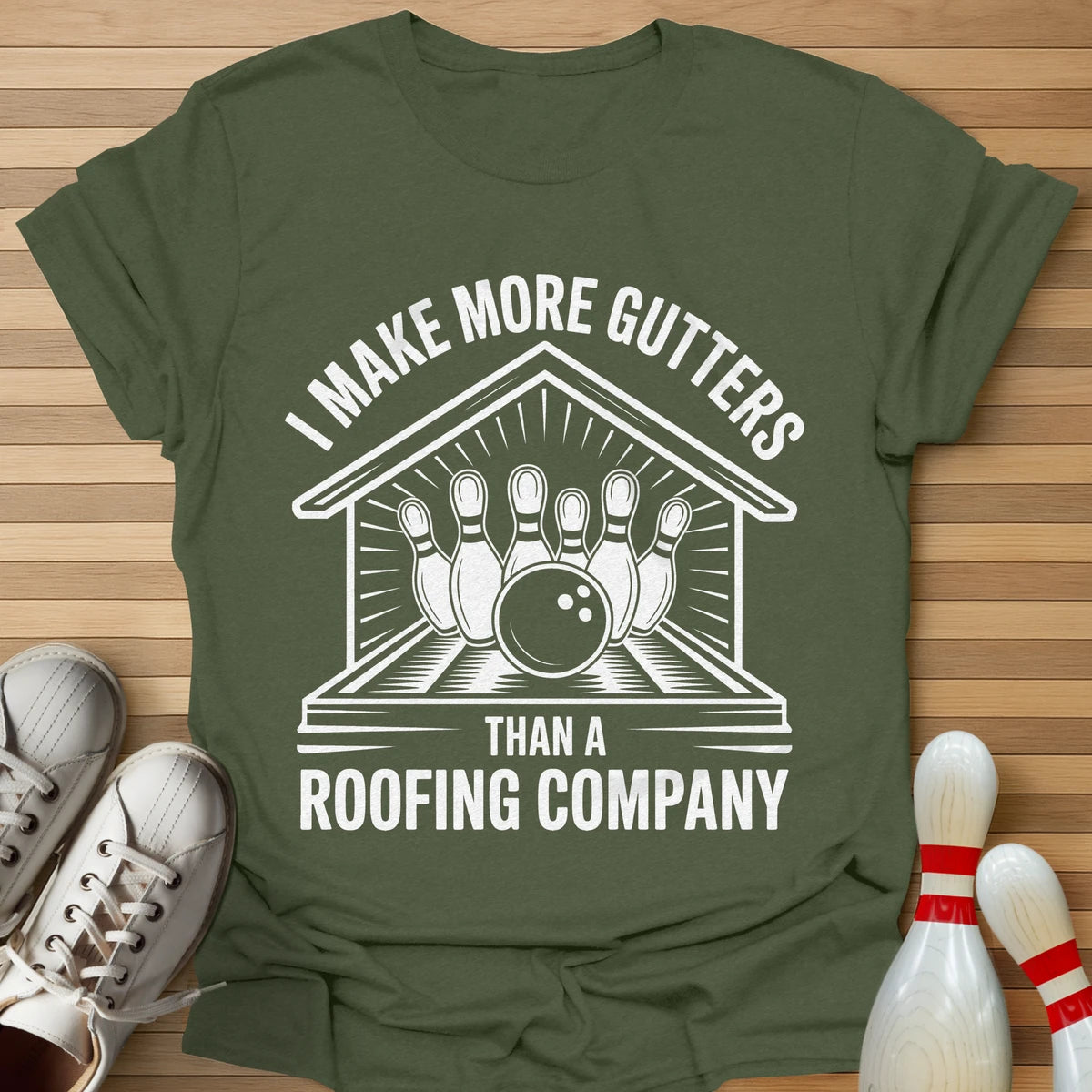 More Than Roofing Company T-Shirt