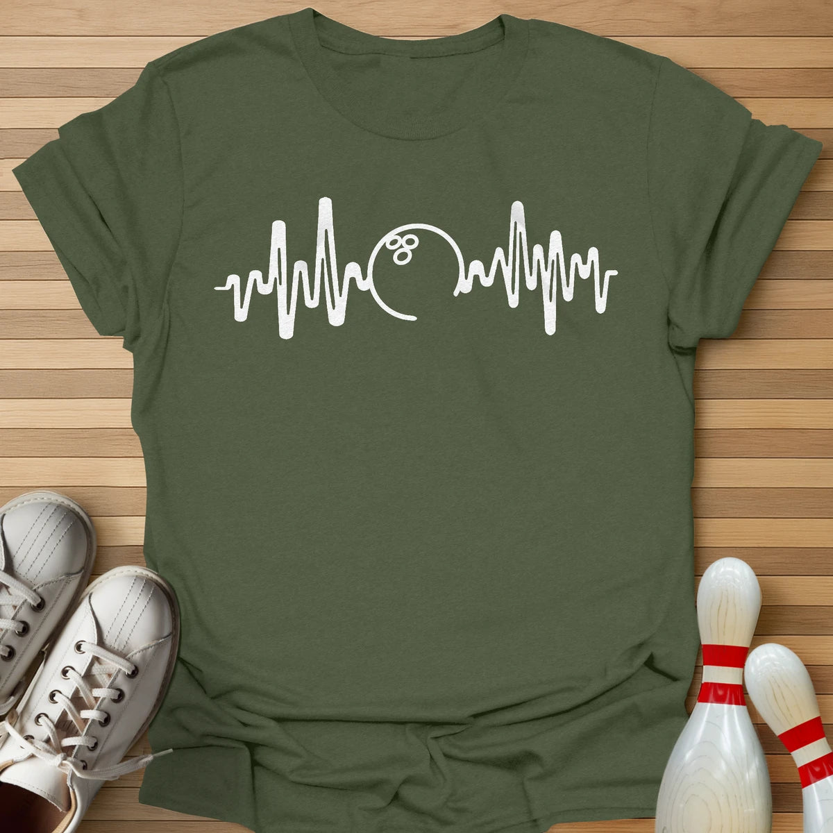 Bowling Heartbeat T-Shirt