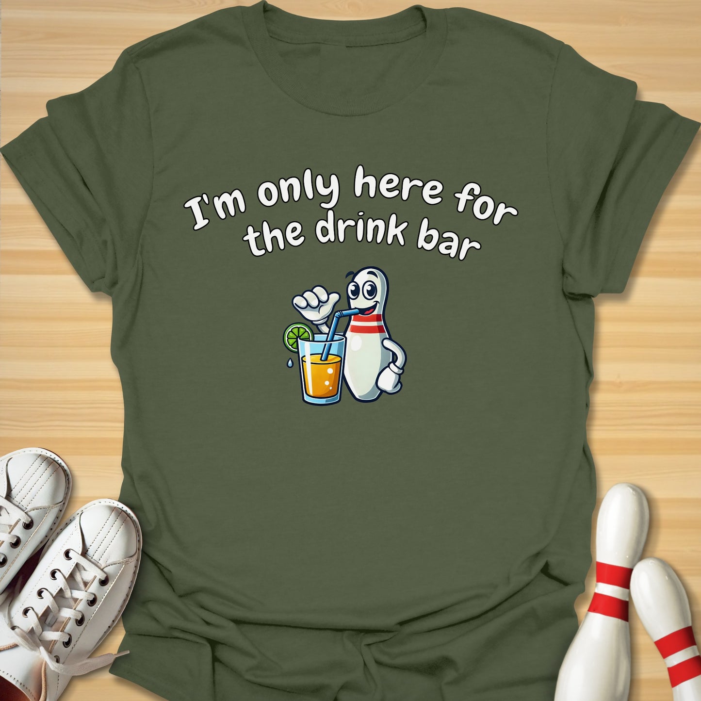 Drink Bar Pin T-Shirt