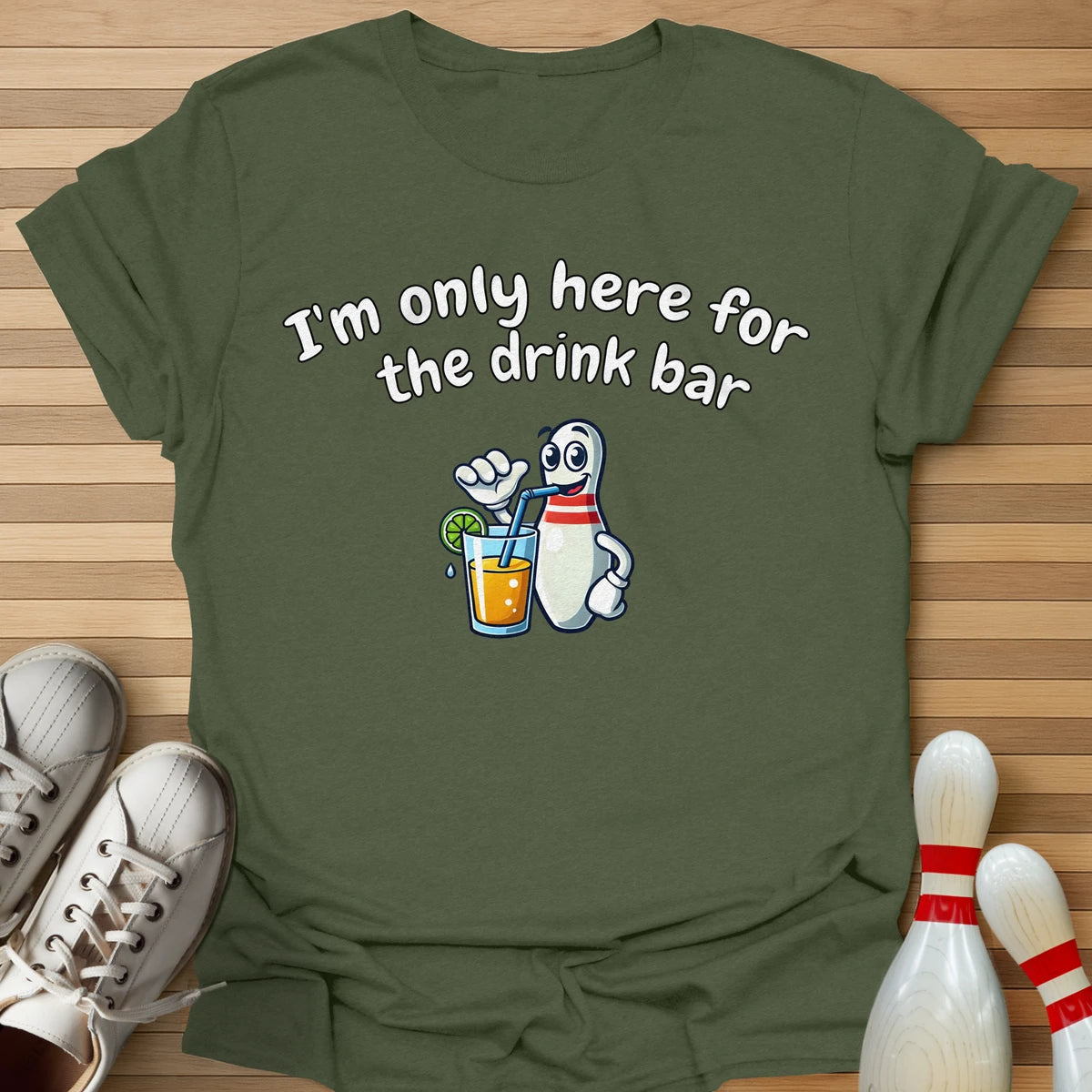 Drink Bar Pin T-Shirt