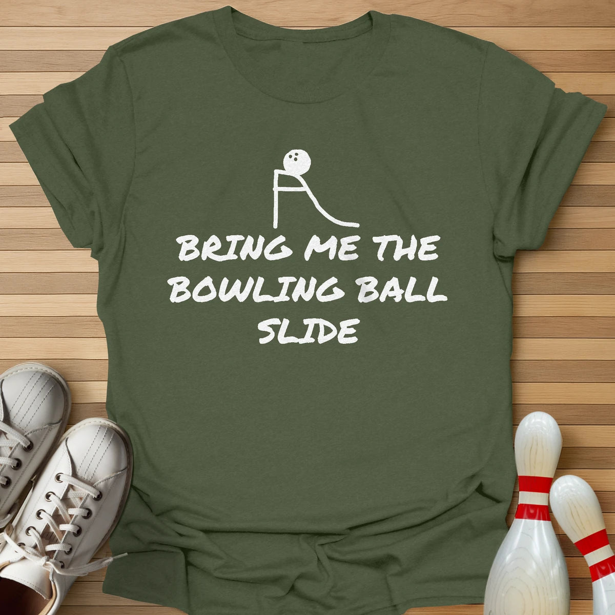 Bowling Ball Slide T-Shirt