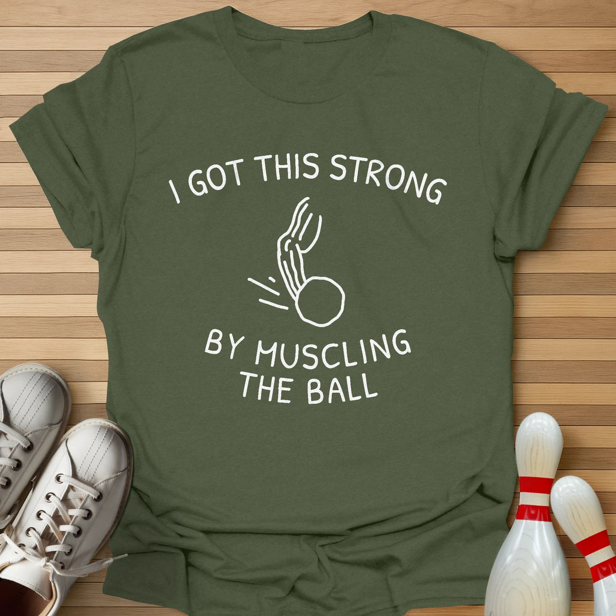 Muscle The Ball T-Shirt