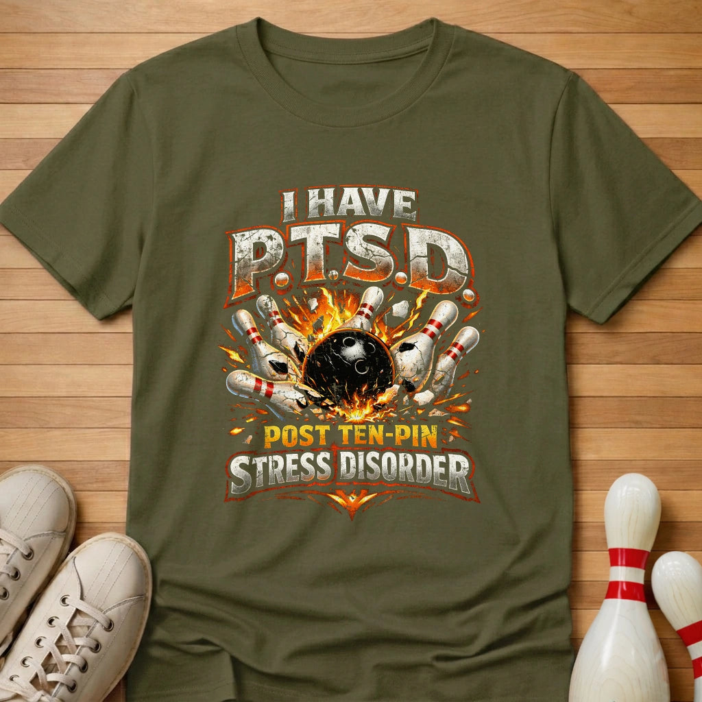 Ten-Pin Stress Disorder T-Shirt