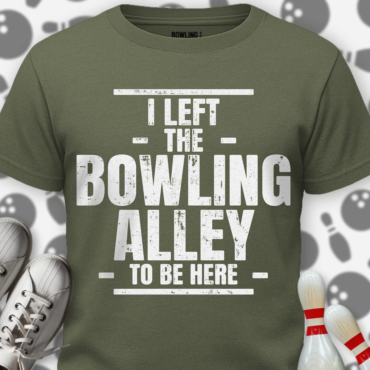 Left The Bowling Alley T-Shirt