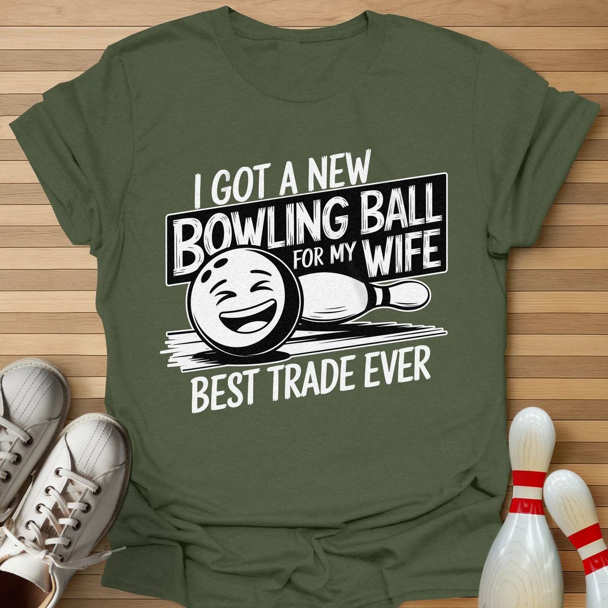 Bowling Ball For Wife T-Shirt