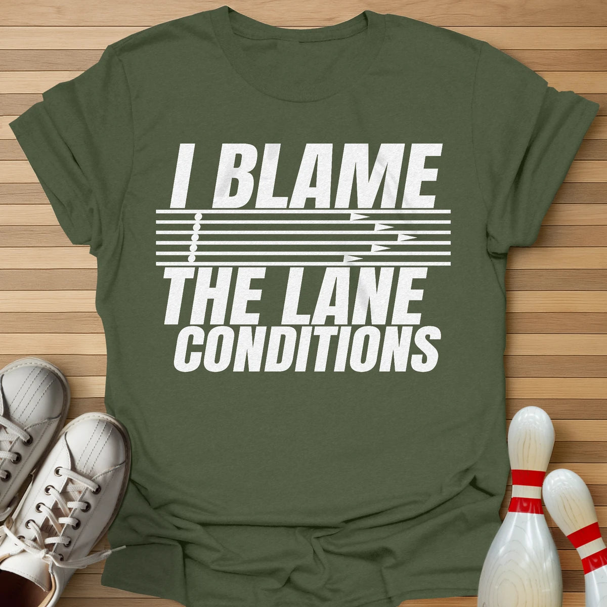 Blame Lane Conditions T-Shirt