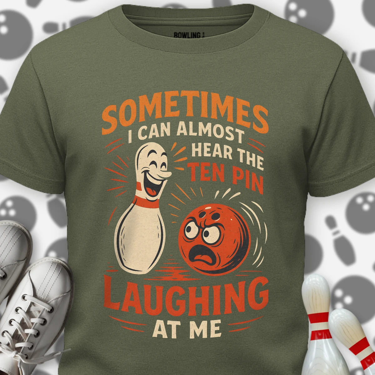 Laughing At Me Retro T-Shirt