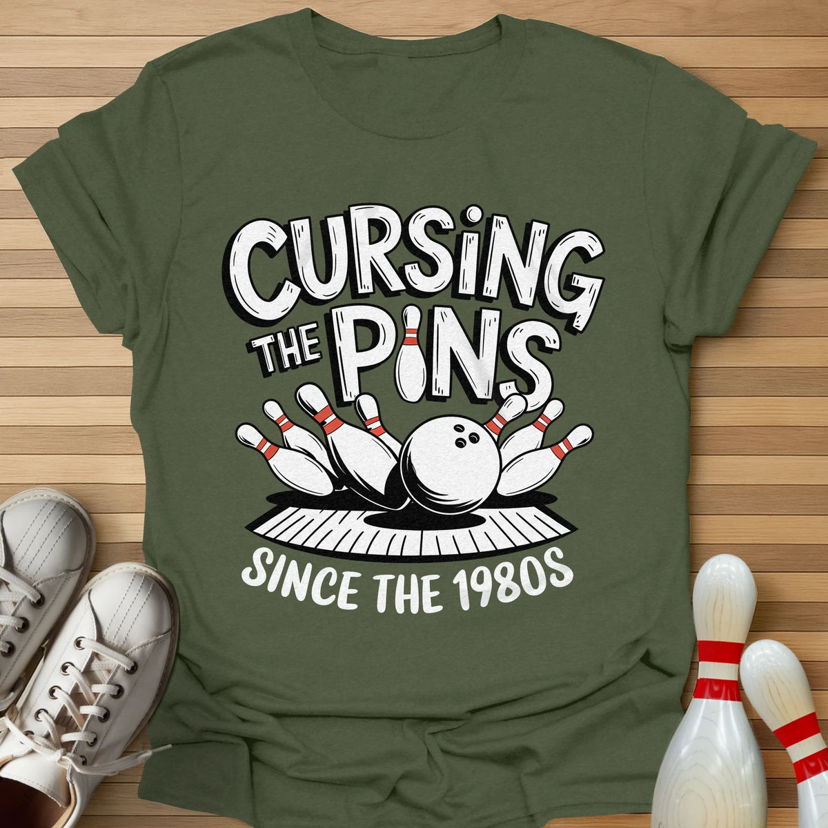 Cursing The Pins T-Shirt