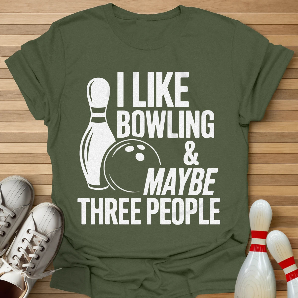 I Like Bowling T-Shirt
