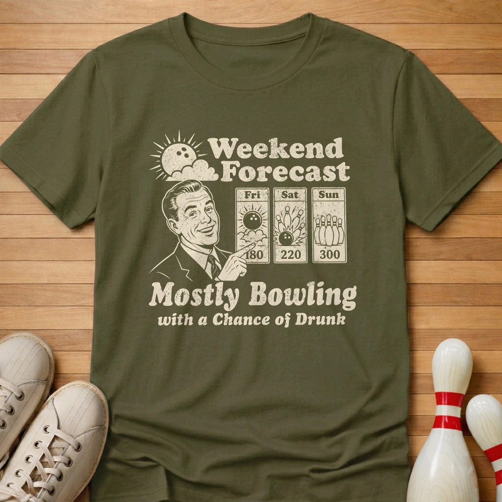 Forecast of Bowling T-Shirt