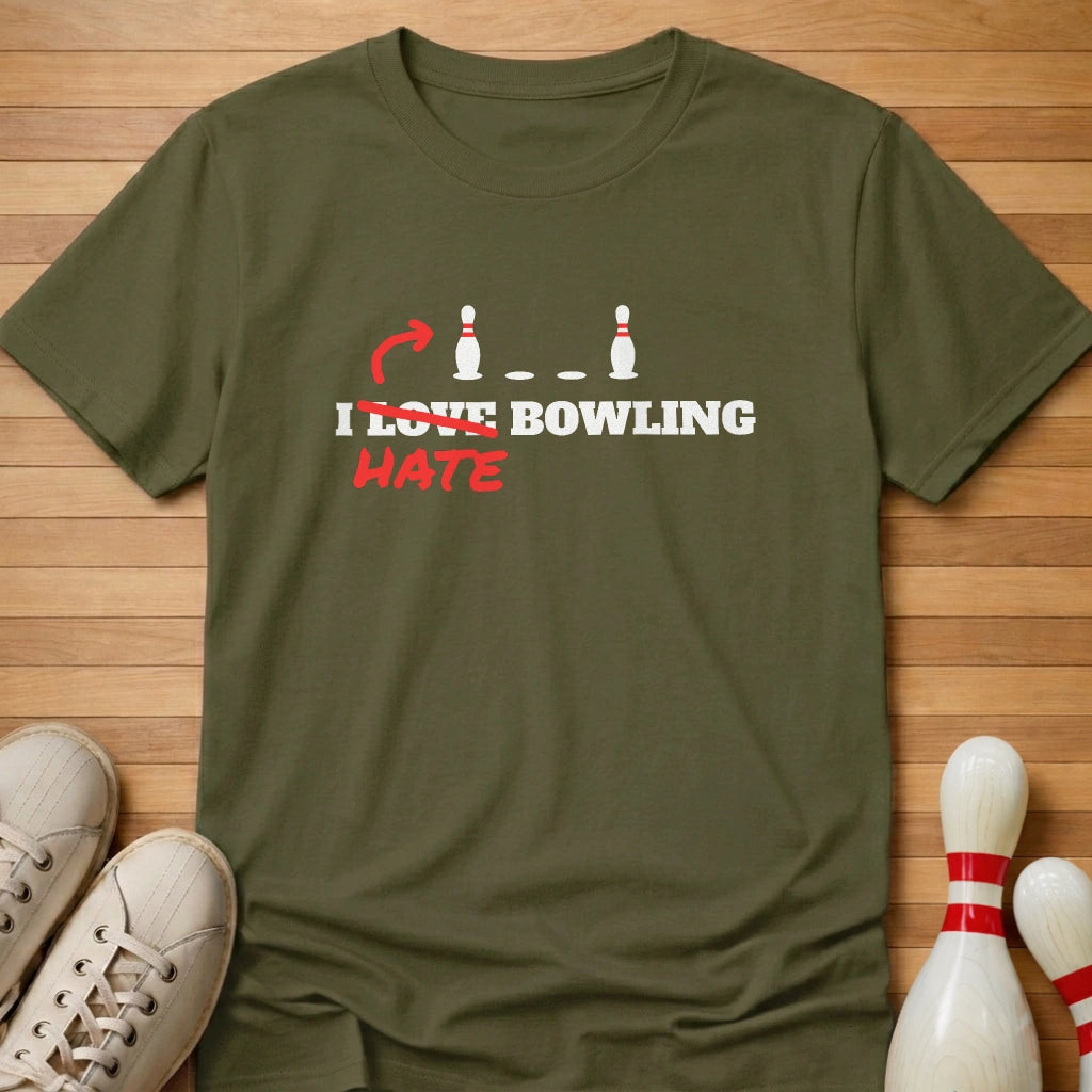 I Love Bowling T-Shirt
