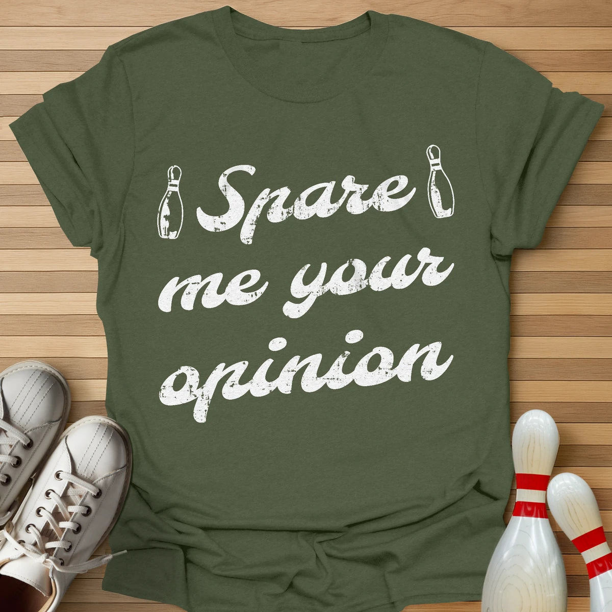 Spare Opinion Retro T-Shirt