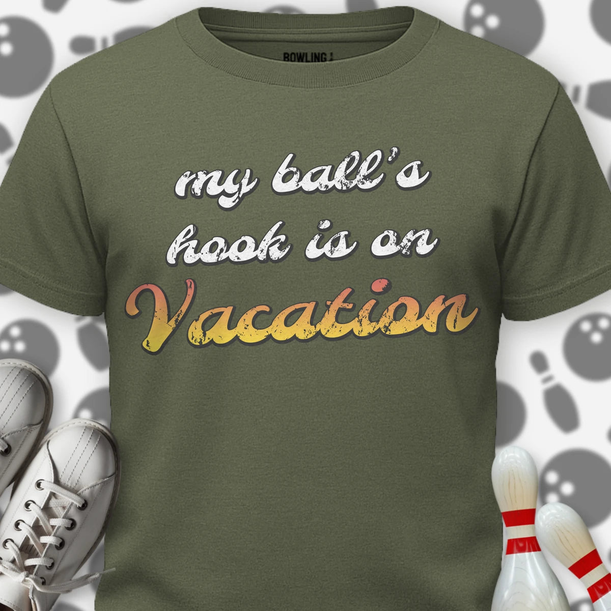 Retro Hook Vacation T-Shirt
