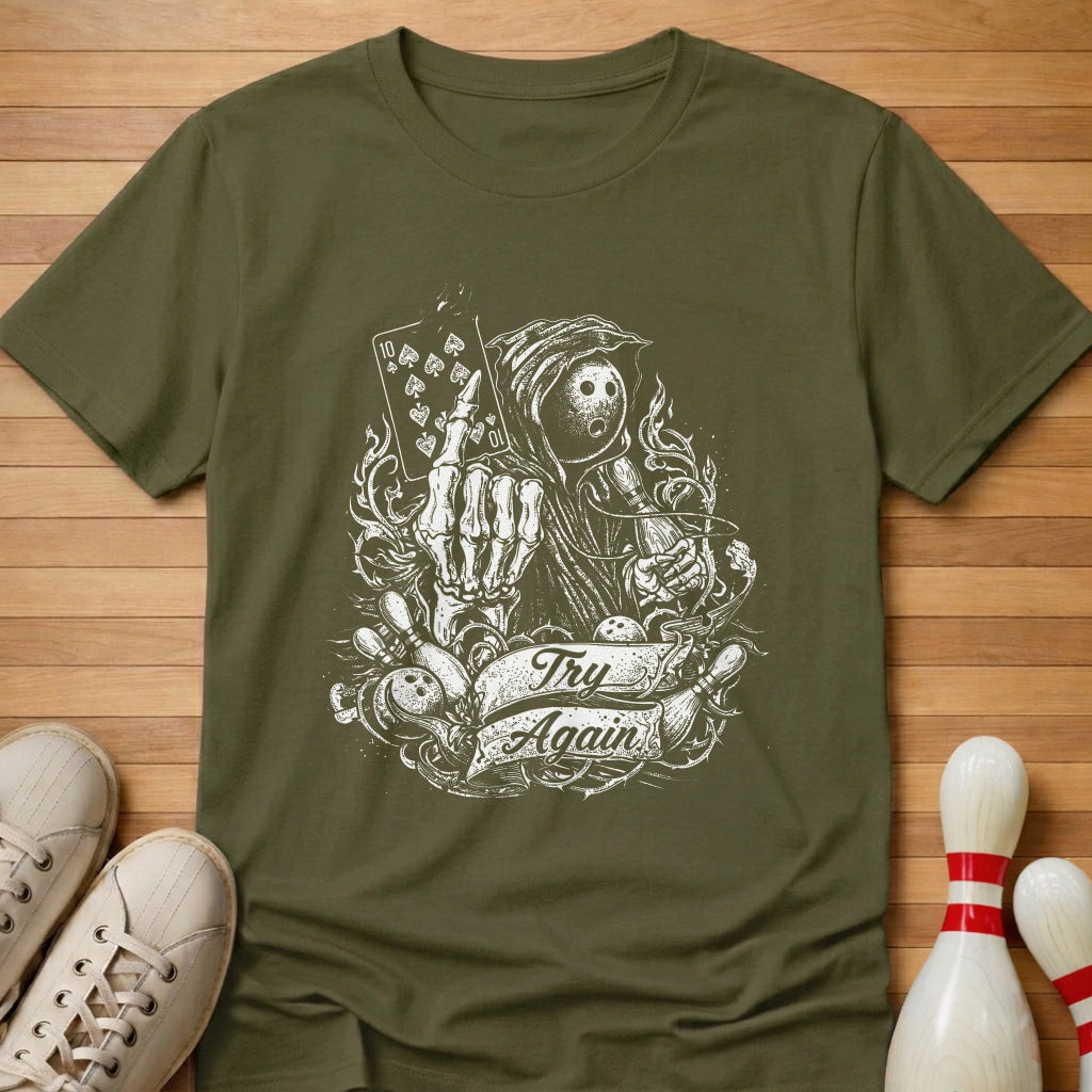 10 Pin Try Again T-Shirt