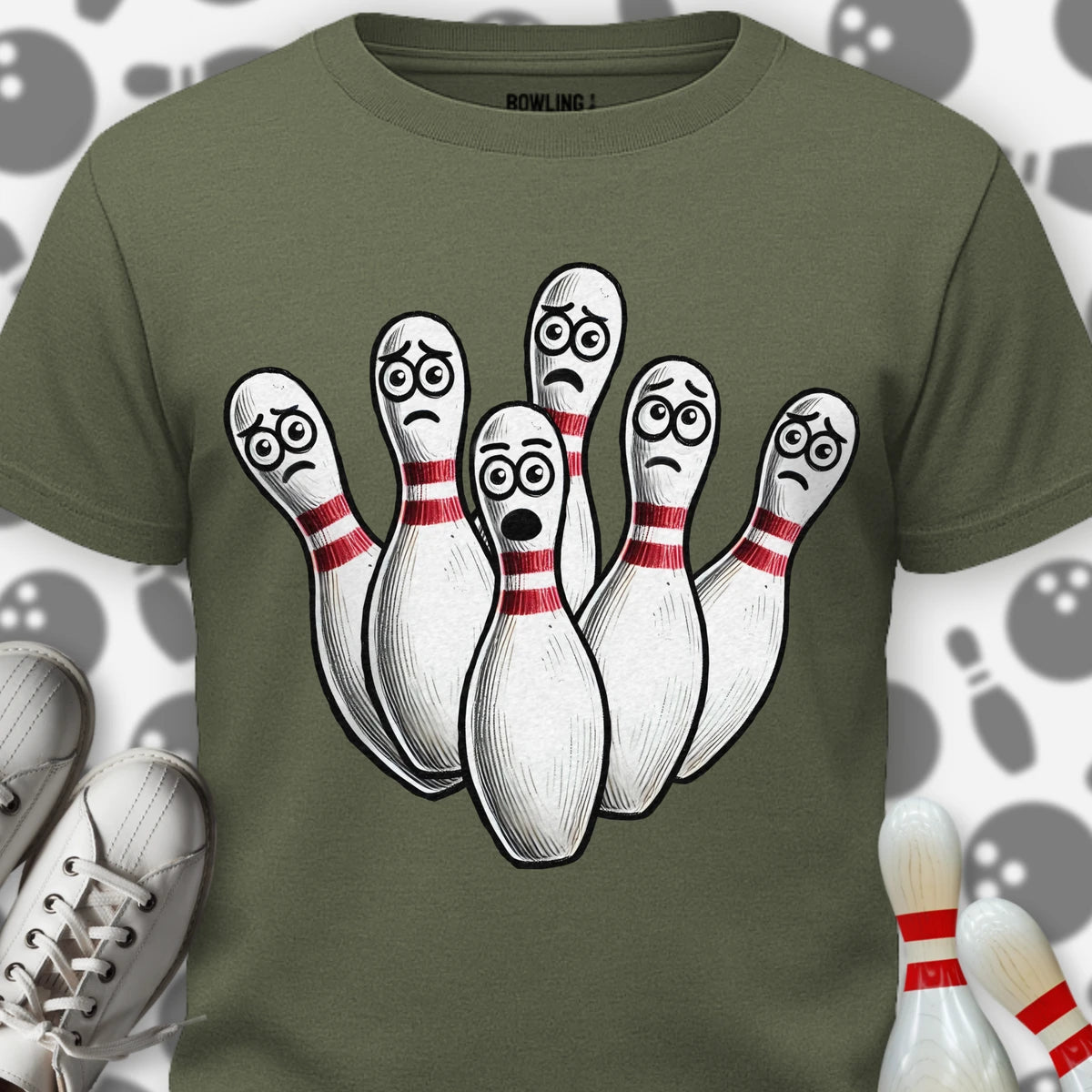 Scared Pins T-Shirt