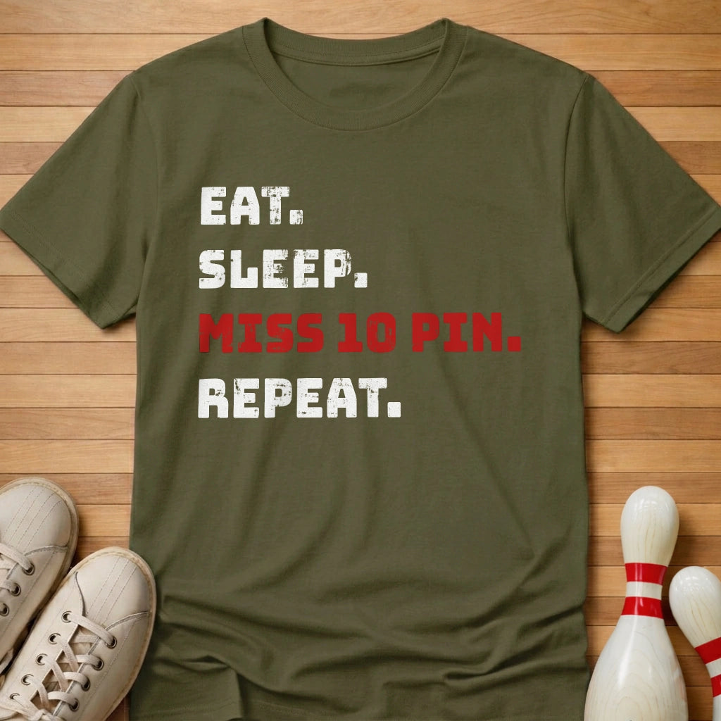 Miss 10 Pin Repeat T-Shirt