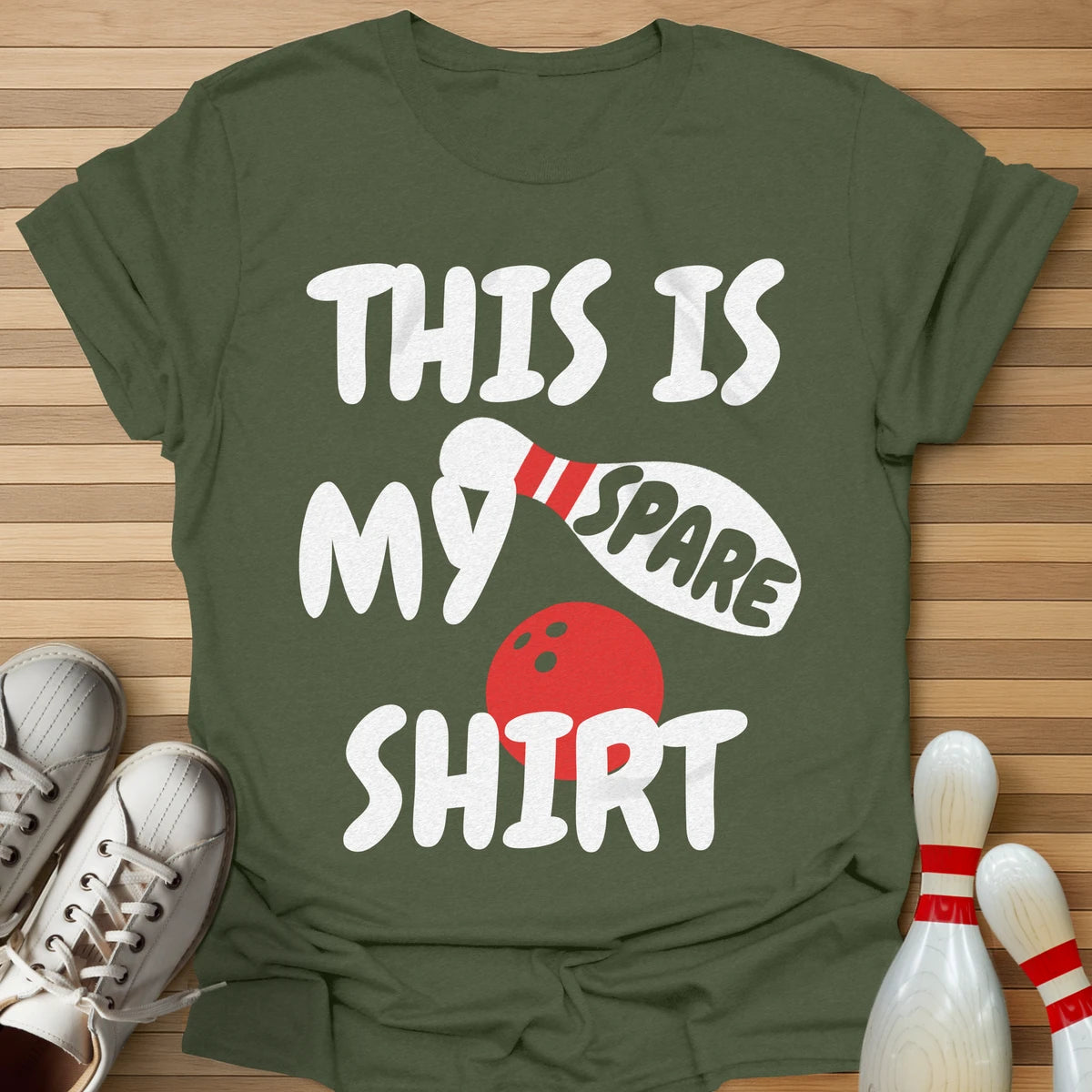 Pin Spare Shirt T-Shirt