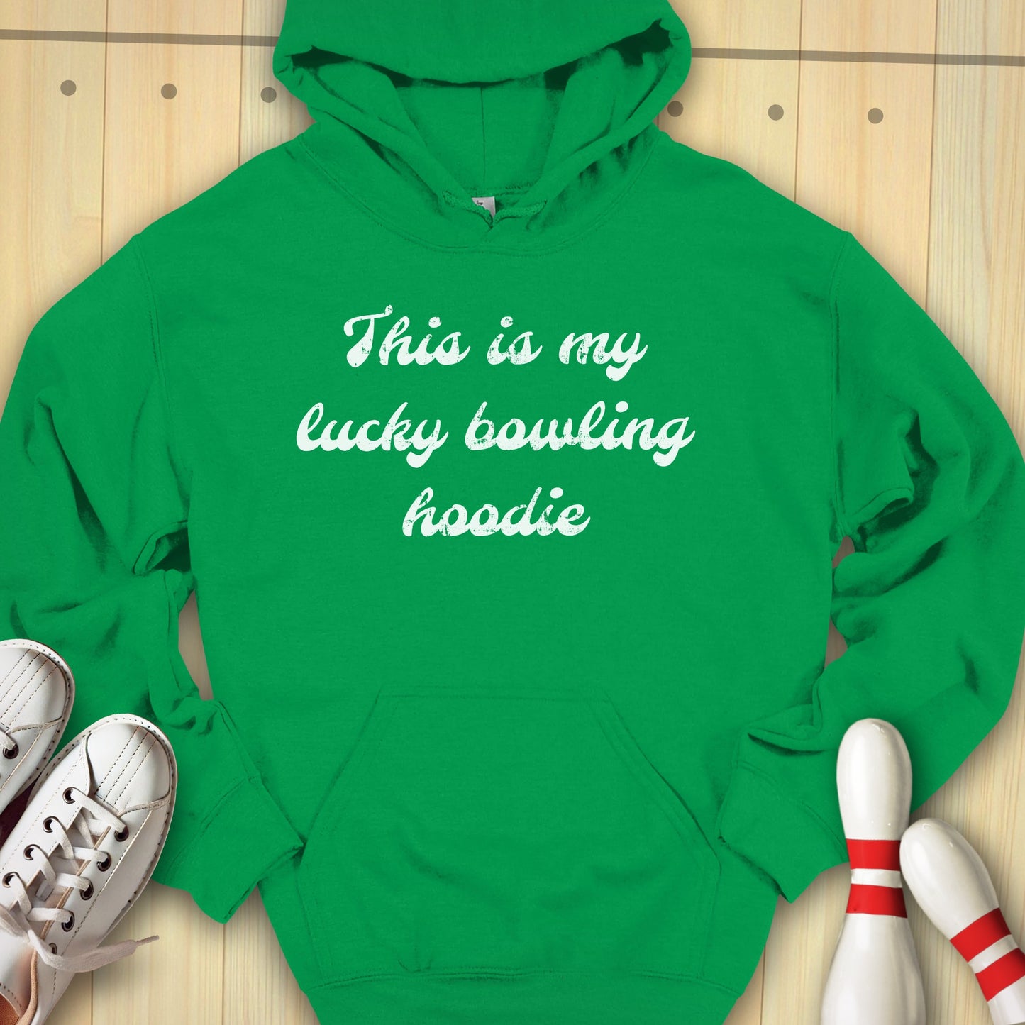 This Is My Lucky Bowling Hooded Sweatshirt