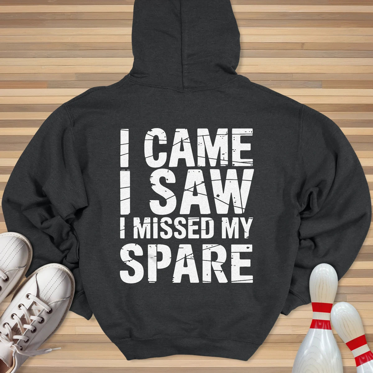 Came Saw Missed Spare Hoodie