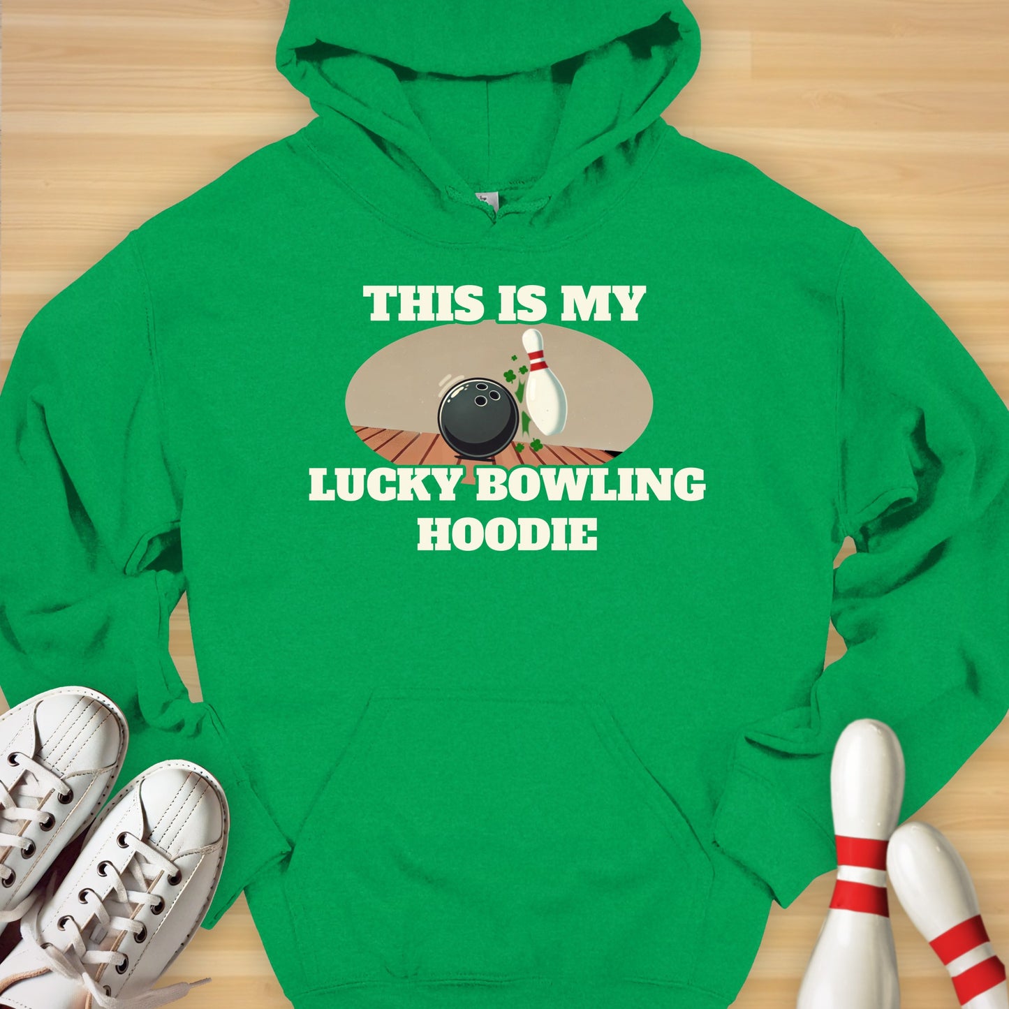 Lucky Bowling Hoodie Hoodie