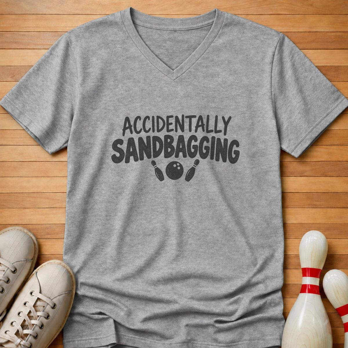 Accidentally Sandbagging Women's V-Neck