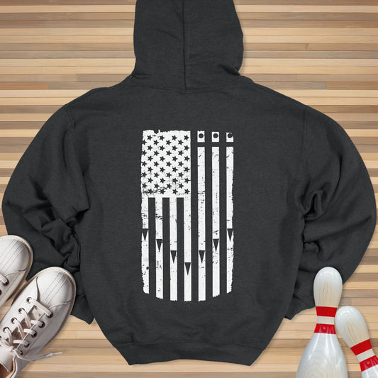 Lane Flag White Hoodie