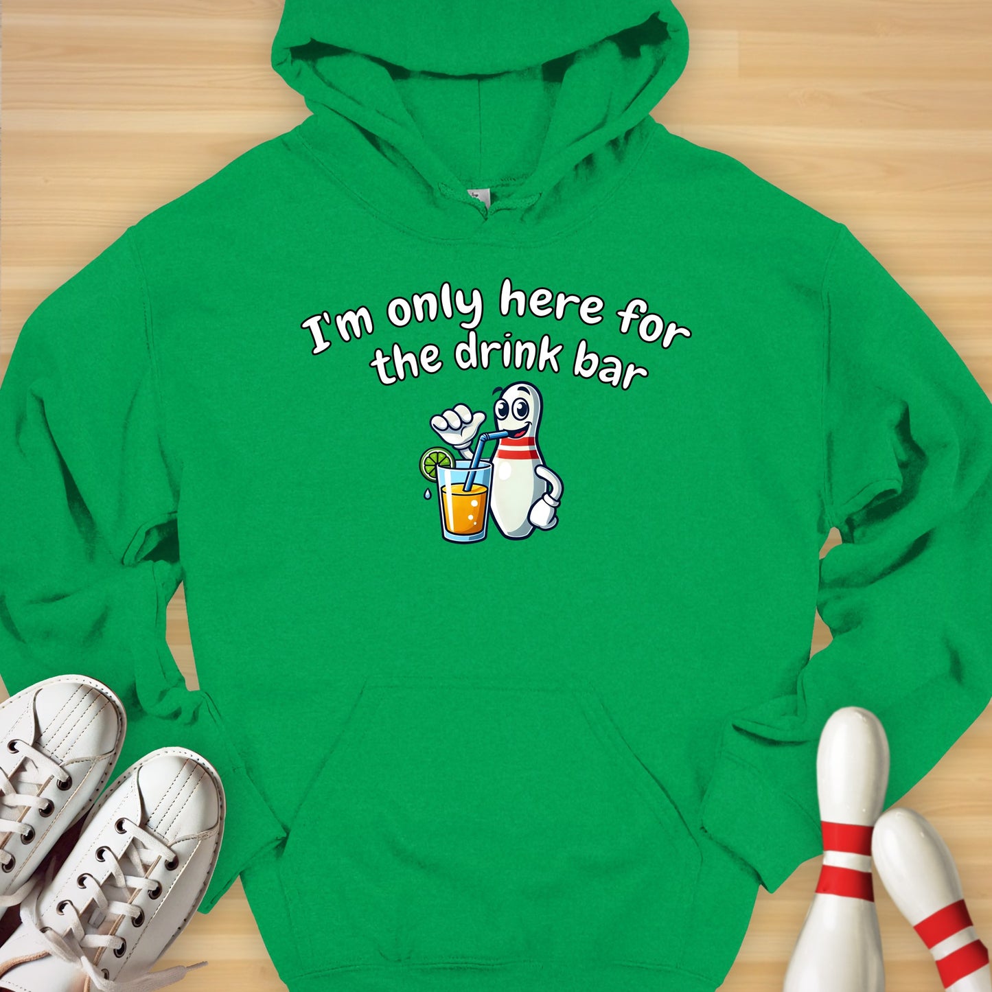 Drink Bar Pin Hoodie